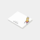 Post-it® Enseignant Pencil Spatiale Rocket School (Incliné)