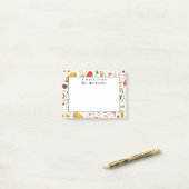 Post-it® Enseignant Personnalisé  (Sur un bureau)