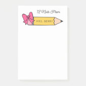 Post-it® Enseignant Une Note De Pencil Post It Notes (Devant)