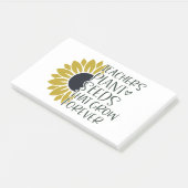 Post-it® Enseignants Plantes Semences qui augmentent pour t (Incliné)