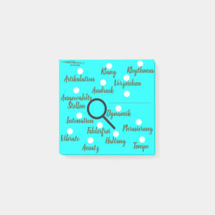 Post-it® Enseignement de la musique - Enseignement des inst