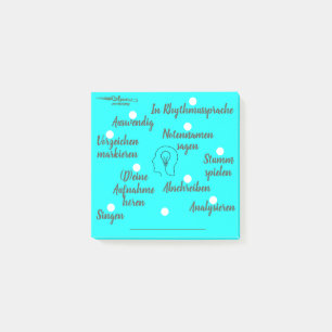 Post-it® Enseignement de la musique - Enseignement des inst