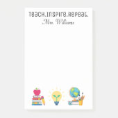 Post-it® Enseigner Inspirer Répéter, Appréciation de l'ense (Devant)