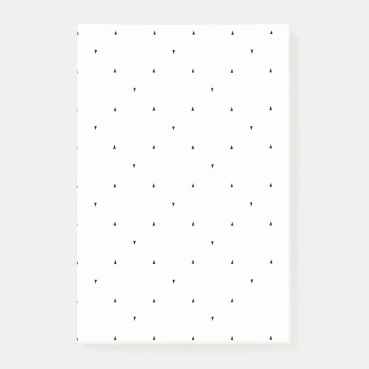 Post-it® Ensemble de dossiers à motif triangulaire minimali (Devant)