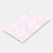 Post-it® Ensemble de dossiers abstraits roses pour le burea (Incliné)