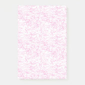 Post-it® Ensemble de dossiers abstraits roses pour le burea (Devant)