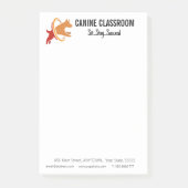 Post-it® Entraînement de chien sur mesure (Devant)