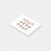 Post-it® Entraînement de sushi en exercice (Incliné)