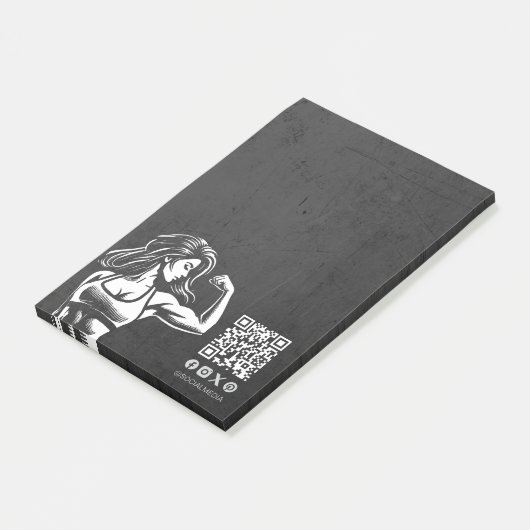 Post-it® Entraîneur de fitness moderne Bodybuilding Instruc (Incliné)