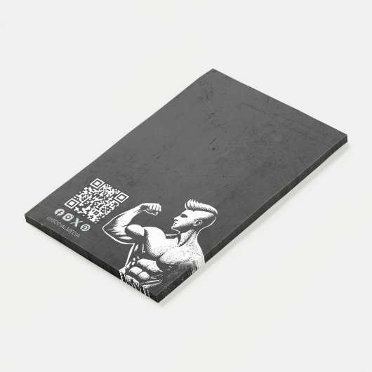 Post-it® Entraîneur de fitness moderne Bodybuilding Instruc (Incliné)