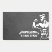 Post-it® Entraîneur de fitness moderne Bodybuilding Instruc (Devant)
