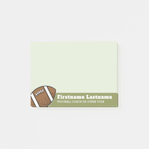 Post-it® Entraîneur ou enseignant de joueur de football -