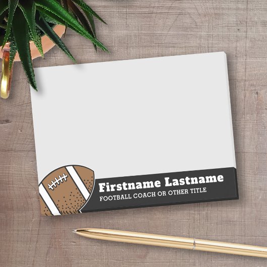 Post-it® Entraîneur ou enseignant de joueur de football - D