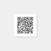 Post-it® Entreprise de code QR personnalisé (Devant)