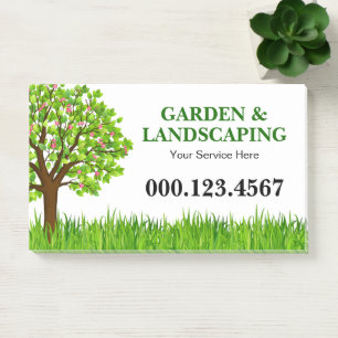 Post-it® Entreprise de Paysagisme de Prairie de Green Tree