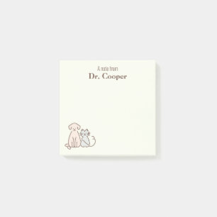 Post-it® Entreprise de Vétérinaire Personnalisée