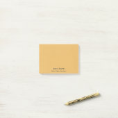 Post-it® Entreprise Kraft jaune (Sur un bureau)