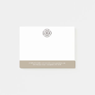Post-it® Entreprise Moderne de Logo Commercial Promotionnel