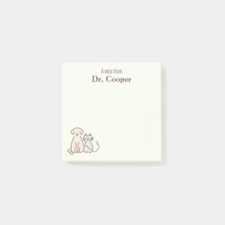 Post-it® Entreprise pour animaux de compagnie personnalisée