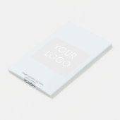 Post-it® Entreprise professionnelle moderne Logo d'affaires (Incliné)