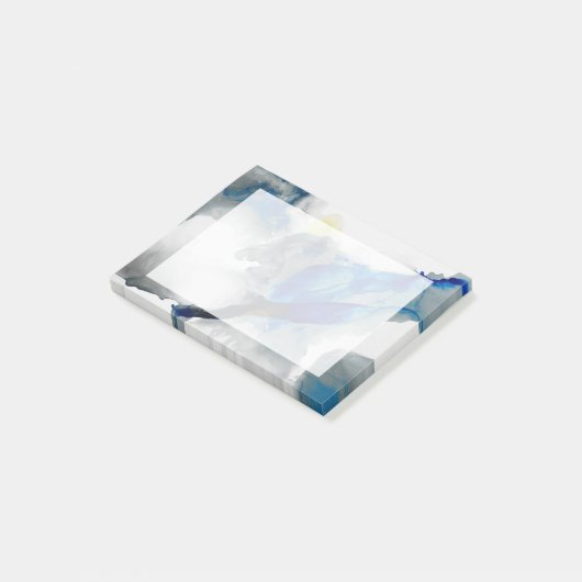 Post-it® Ephéméral - Bleu et gris (Incliné)