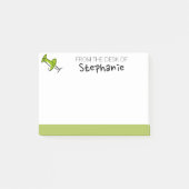 Post-it® Épingle Push Cute Du Bureau De Nom Personnalisé (Devant)