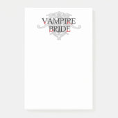 Post-it® Épouse vampire (Devant)