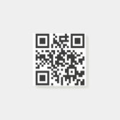 Post-it® Epstein Trump Grand Jury Témoignage QR Code (Devant)