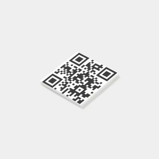 Post-it® Epstein Trump Grand Jury Témoignage QR Code (Incliné)