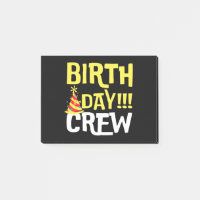 Équipage du jour de l'anniversaire
