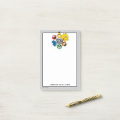 Post-it® Équipe de la rue Sésame | Ajouter Votre Nom (Sur un bureau)