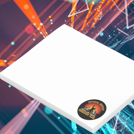 Post-it® Équipe de recherche originale de Bigfoot