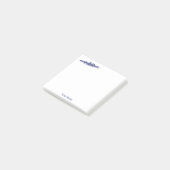 Post-it® Équipe de sports nautiques Blue Rowing Rowers (Incliné)