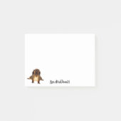 Post-it® Équirrel mignon nom drôle monogramme (Devant)