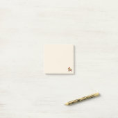 Post-it® Équitation Emoji (Sur un bureau)