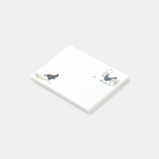 Post-it® Éraflures de poulet (Incliné)