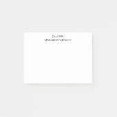 Post-it® Erreur 404 : Motivation introuvable, Drôle, Person (Devant)