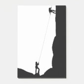 Post-it® Escalade simple Black Rock Silhouette (Devant)