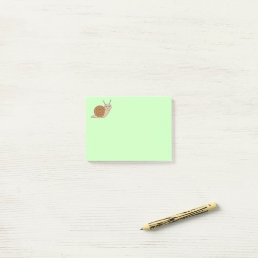 Post-it® Escargot (Sur un bureau)