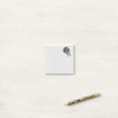 Post-it® Escargot peint (Sur un bureau)