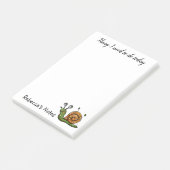 Post-it® Escargot personnalisé à faire (Incliné)