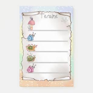 Post-it® escargots 