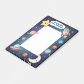 Post-it® Espace Extérieur Thème Personnalisé Mitzvah (Incliné)