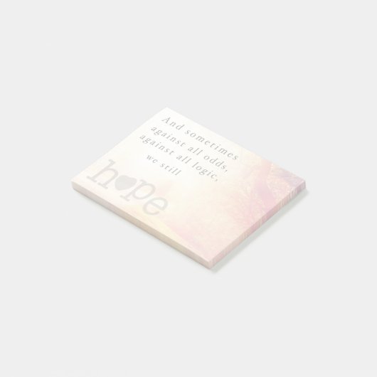 Post-it® Espoir (Incliné)