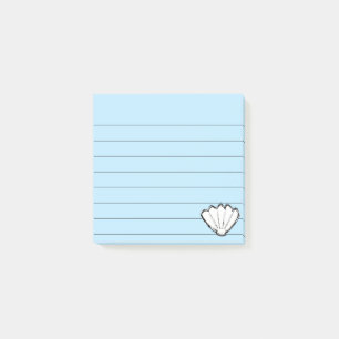 Post-it® Esquisse de coquillage 3x3