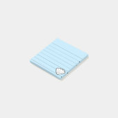 Post-it® Esquisse de coquillage 3x3 (Incliné)