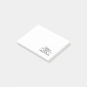 Post-it® Essayer pour la progression pas la perfection (Incliné)