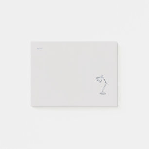 Post-it® Esthétique de l'érudit nocturne moderne / Lampe de