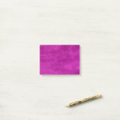 Post-it® Esthétique magenta violet (Sur un bureau)