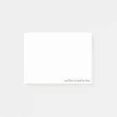 Post-it® … et il sera fait ainsi (Devant)